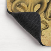 Worn  Octopus Illustratie Muismat (Hoek)