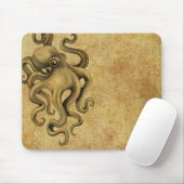 Worn  Octopus Illustratie Muismat (Met muis)
