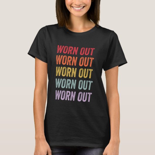 Worn Out T-shirt (Voorkant)