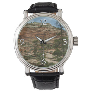 Worn Rock Walls in Zion National Park Horloge