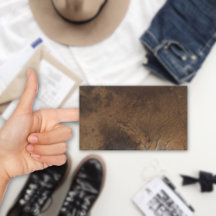 Worn Saddle Faux Leather