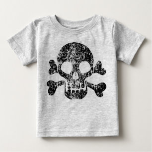Worn Skull en Crossbones