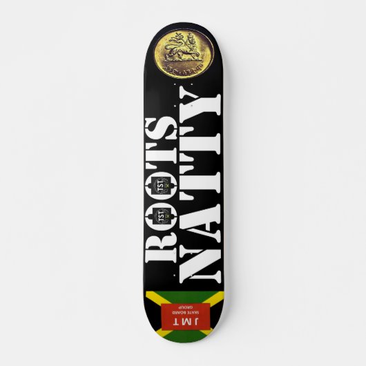 WOROT NATTY JMT Skateboard, 7 ¾" Deck Skateboard (Voorkant)