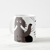 Worry Mammoth Koffiemok (Voorkant links)