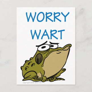 WORRY WART BRIEFKAART