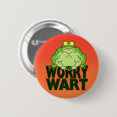 Worry Wart Ronde Button 5,7 Cm (Voorkant /achterkant)