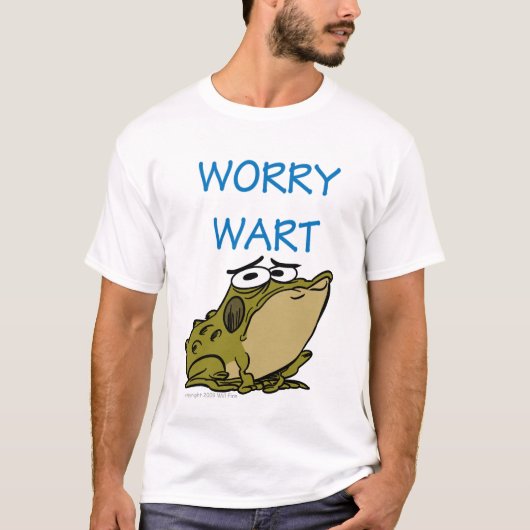 "WORRY WART" T-SHIRT (Voorkant)