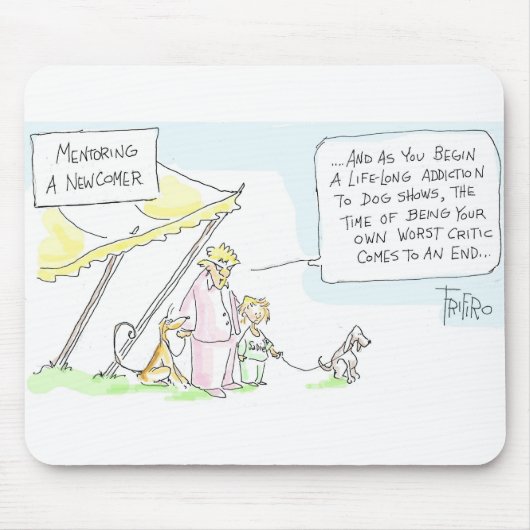 Worst Critic Mousepad Muismat (Voorkant)