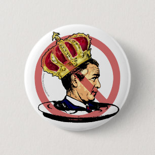 Worst Ever President Anti-Bush Gear Ronde Button 5,7 Cm