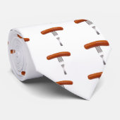 worst in vork stropdas (Opgerold)