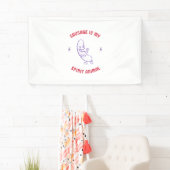 worst is mijn gedistilleerde dier spandoek (Insitu)