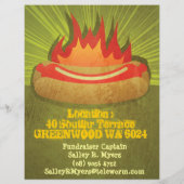 Worst Sizzle Feest Flyer (Achterkant)