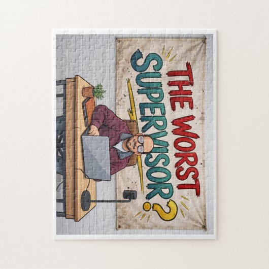 Worst Supervisor? Puzzle (Vertical)