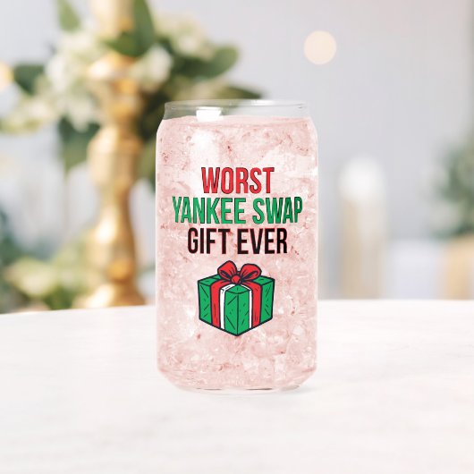 Worst Yankee Swap Gift Ever Blikvorm Glas (Insitu (Huwelijk))