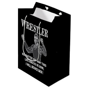 Worstelaar Inspirerend Wrestling Medium Cadeauzakje