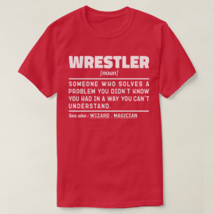 Worstelaar Zelfstandig naamwoord Definitie Worstel T-shirt