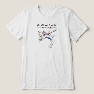 Worstelen 2 Tri-Blend shirt