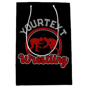 Worstelen ADD NAME Grapple Kampioen Teamspeler Medium Cadeauzakje