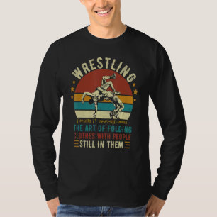 Worstelen Definitie Grappig Worstelen Mannen Vrouw T-shirt