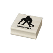 Worstelen gepersonaliseerde naam 	rubberstempel (Stempel)