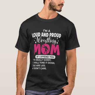 Worstelen Ik ben een luidruchtige en trotse worste T-shirt