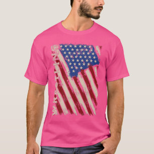Worstelen in Amerika Singlet USA Martial Arts Wres T-shirt