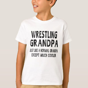 Worstelen Opa Vaderdag Gifts Mannen T-shirt