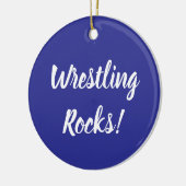 Worstelen Rocks Ornament (Links)
