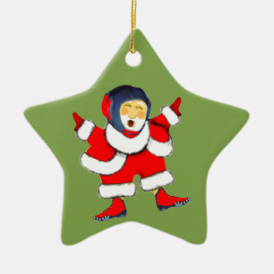 Worstelen vakantie cadeau 2023 keramisch ornament