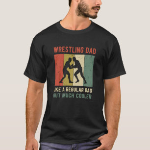 Worstelende Vader Retro Worstelen Antieke Worstel T-shirt