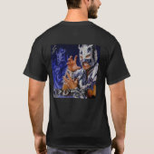 worsteling t-shirt (Achterkant)
