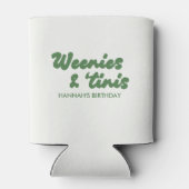 Worstjes en Martinis Feestje Blikjeskoeler (Achterkant)