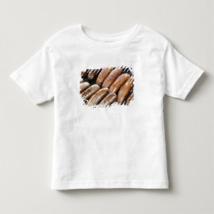 Worstjes op de barbecue kinder shirts