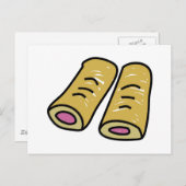 Worstrollen Briefkaart (Voorkant / Achterkant)