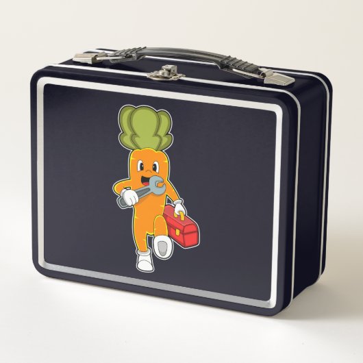 Wortel als Mechanisch met Toolbox (Voorkant)