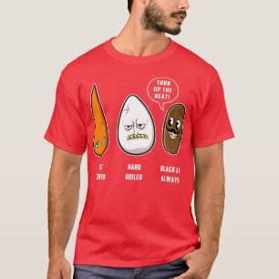 Wortel, eierkoffie-bier t-shirt