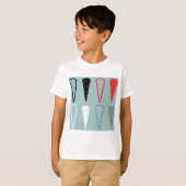 Wortel Iconen T-shirt (Voorkant volledig)