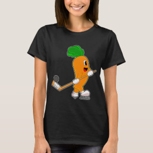 Wortel Ijshockey Ijshockeystick T-shirt