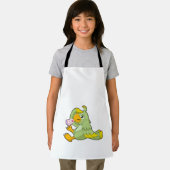 Wortel met klinische thermometer schort (Insitu)