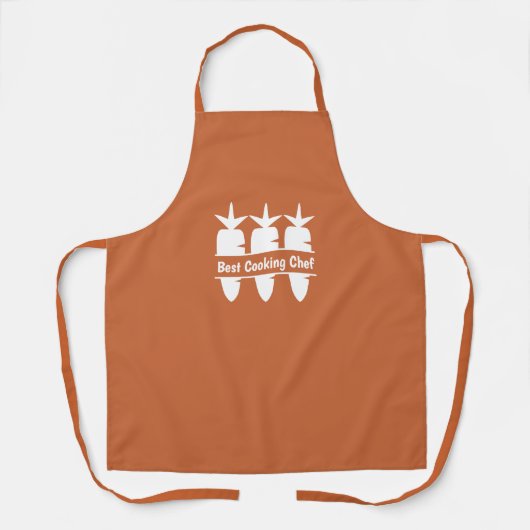 Wortel Monogram Schort (Voorkant)