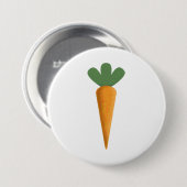 wortel ronde button 7,6 cm (Voorkant /achterkant)