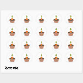 Wortel Ronde Sticker (Vel)