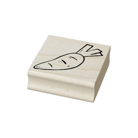 Wortel rubberen stempel (Stempel)