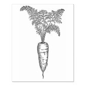  wortel 	rubberstempel (Afrduk)