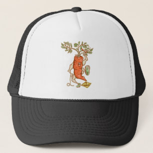 Wortel vechten Grappige groente Trucker Pet