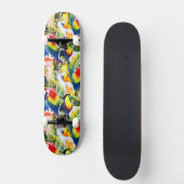 Wortelen en palmbladeren skateboard (Voorkant)