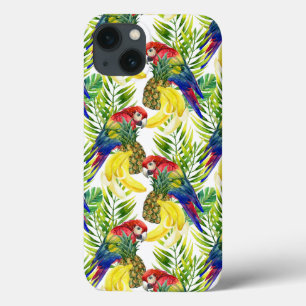 Wortelen en tropische vruchten iPhone 13 hoesje