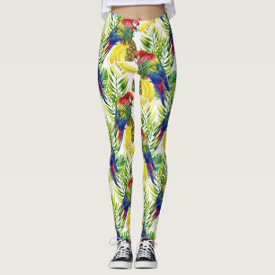 Wortelen en tropische vruchten leggings