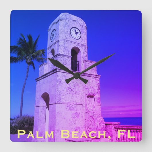 Worth Avenue Horloge Tower - Palm Beach, Floride (Recto)