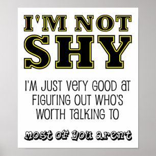 Worth talk met grappig Poster